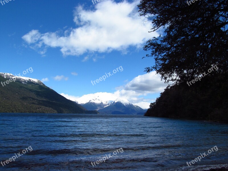 Landscape Snow Nature Lake Mountain