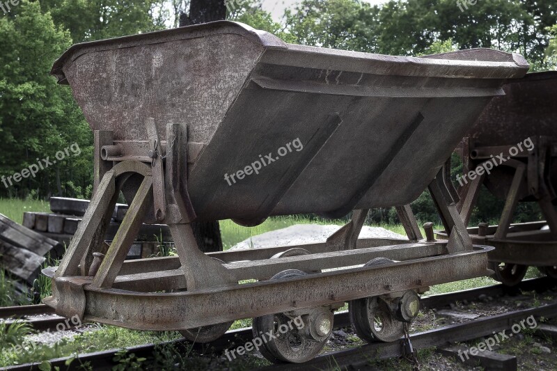 Wagon Iron Rail Rust Oxidation