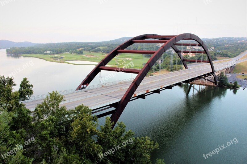 Austin Pennybacker Bridge Pennybacker Bridge Texas