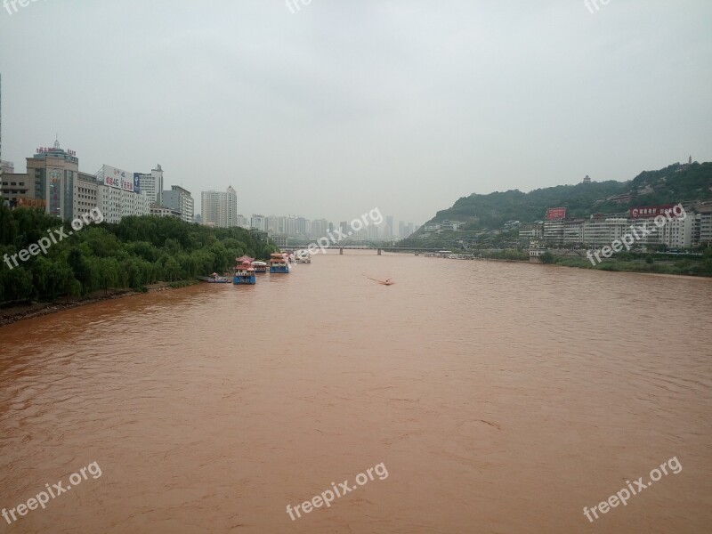 China Gansu Province Yellow River Free Photos