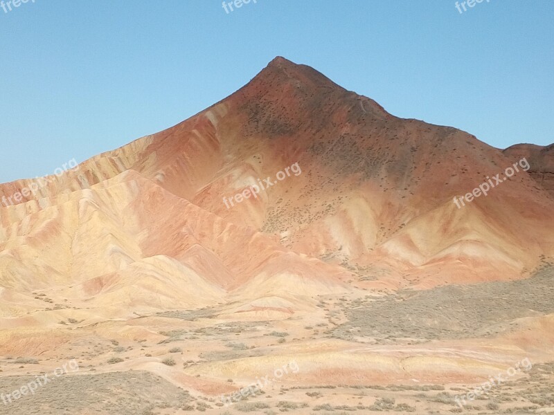 China Gansu Province Danxia Free Photos