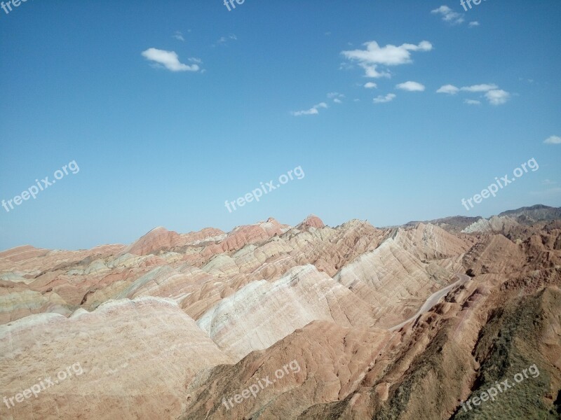 China Gansu Province Danxia Free Photos