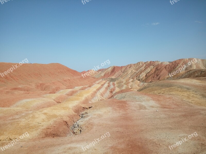 China Gansu Province Danxia Free Photos