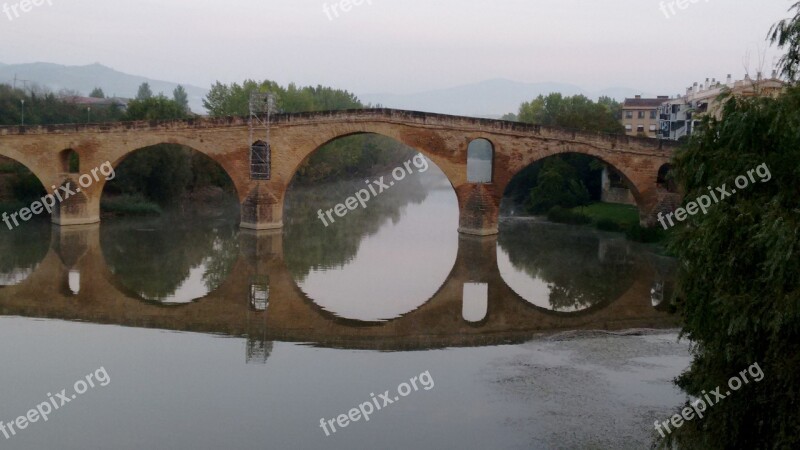 Bridge Rio Spain Path Santiago