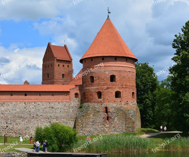 Trakai Lithuania Castle Medieval Historical