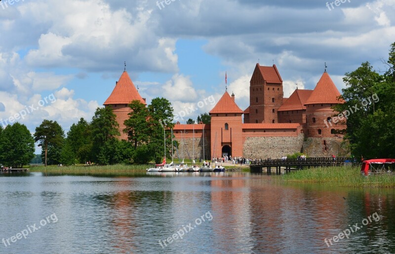 Trakai Lithuania Castle Medieval Historical