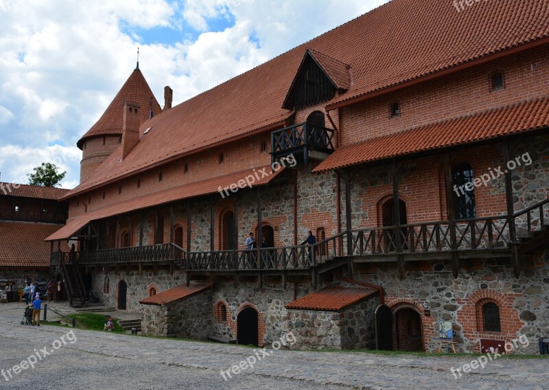 Trakai Lithuania Castle Medieval Historical