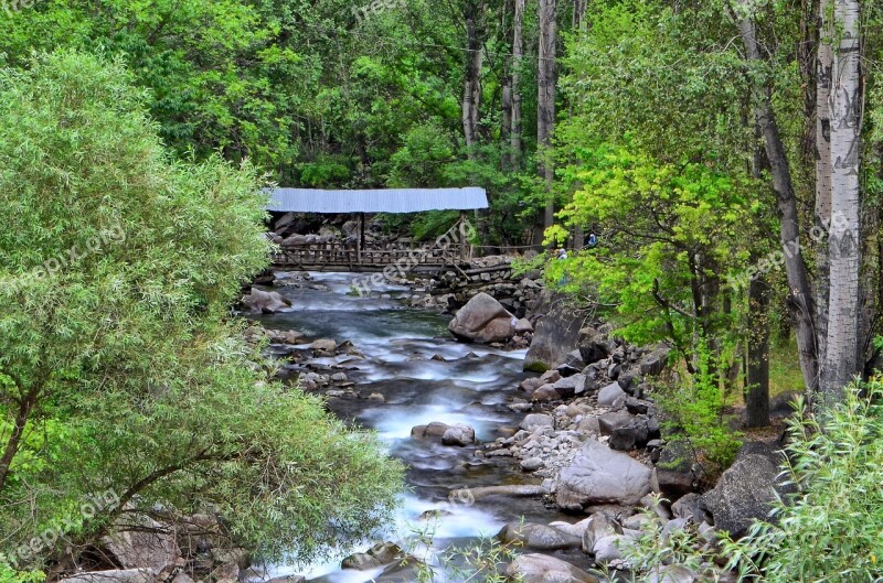 River Landscape Nature Green Open Air