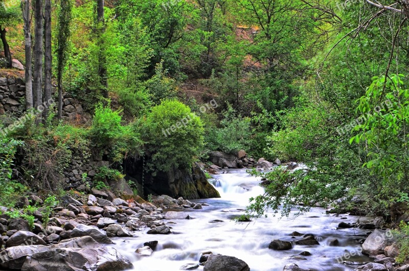 River Landscape Nature Green Open Air