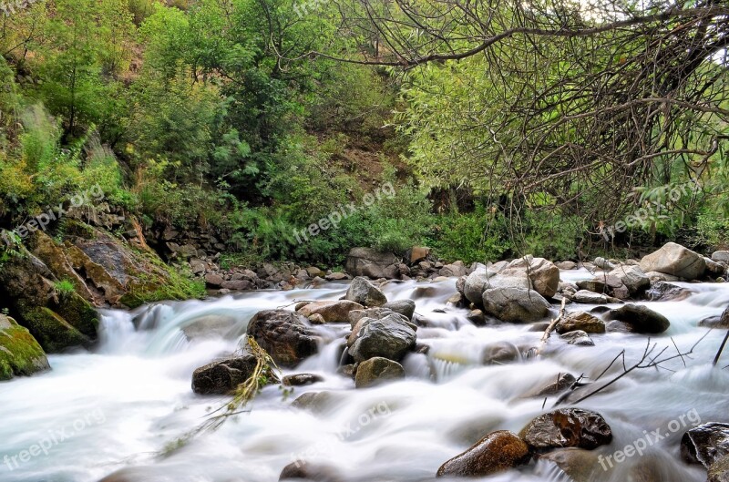 River Landscape Nature Green Open Air