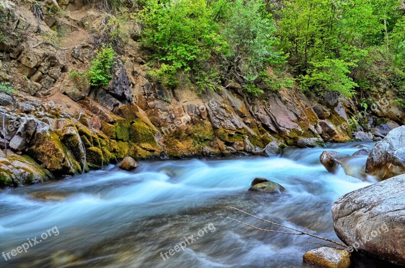 River Landscape Nature Green Open Air