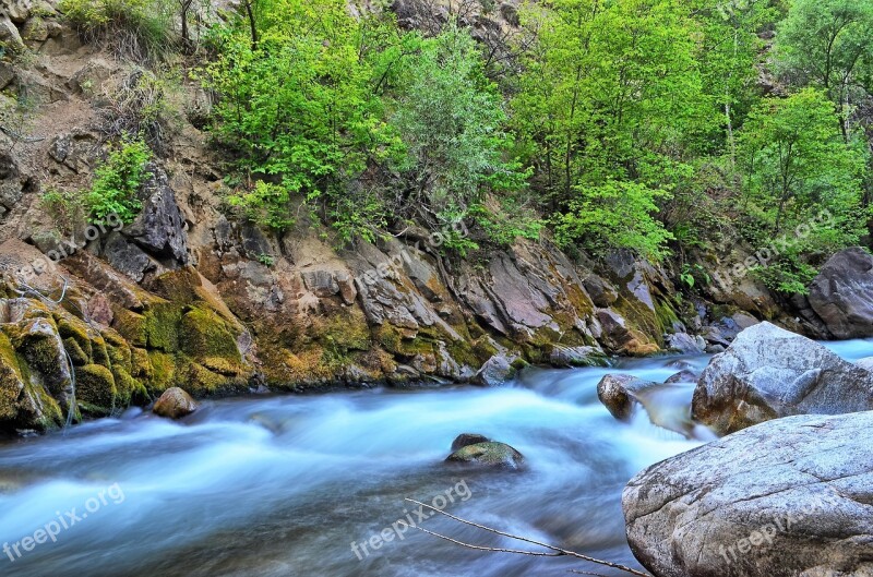 River Landscape Nature Green Open Air