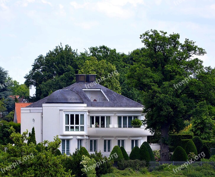 Town House Villa Balcony Architecture House