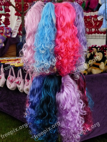 Wigs Colors Market Spring Free Photos