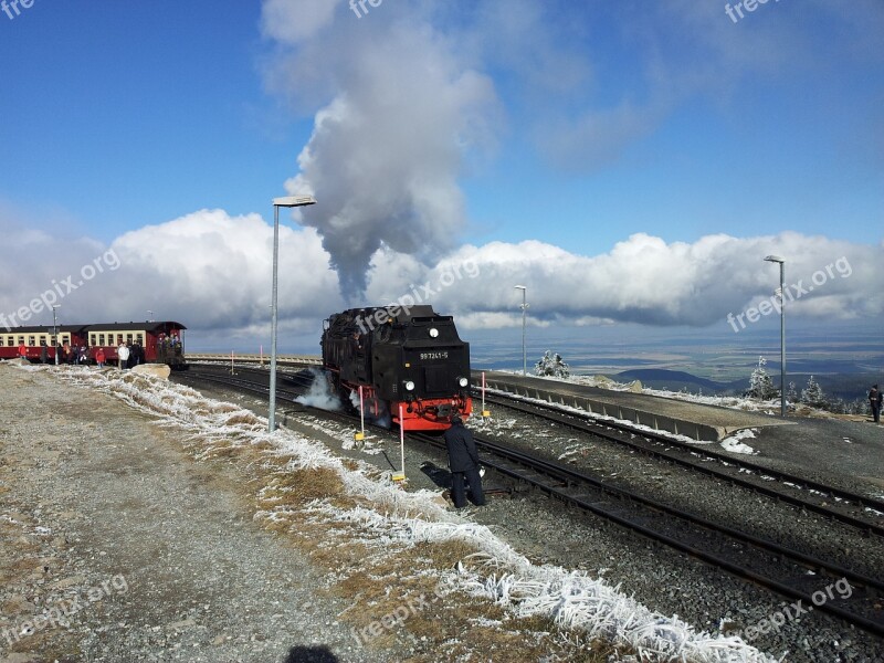 Boulder Resin Landscape Brocken Railway Brocken Plateau