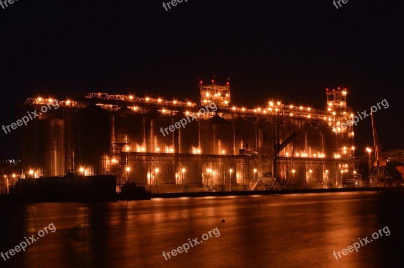 Terminal Cofco Cereals River Night