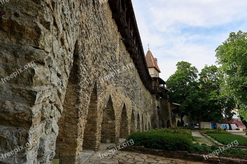 Estonia Tallinn Reval Historically Historic Center