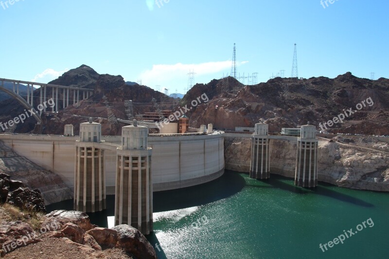 Hoover Dam United States Dam Free Photos