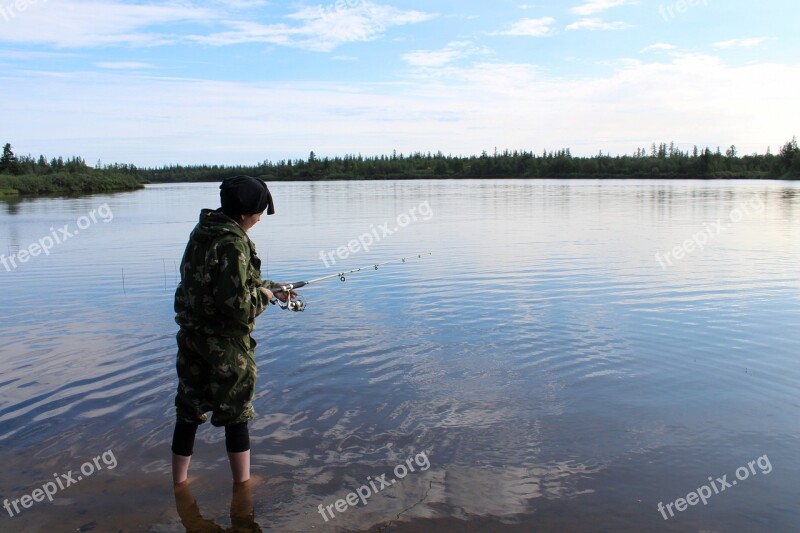 Fishing River Nature Rod Water