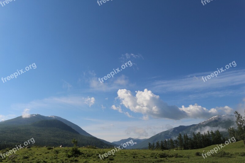 Prairie The Scenery In Xinjiang Free Photos