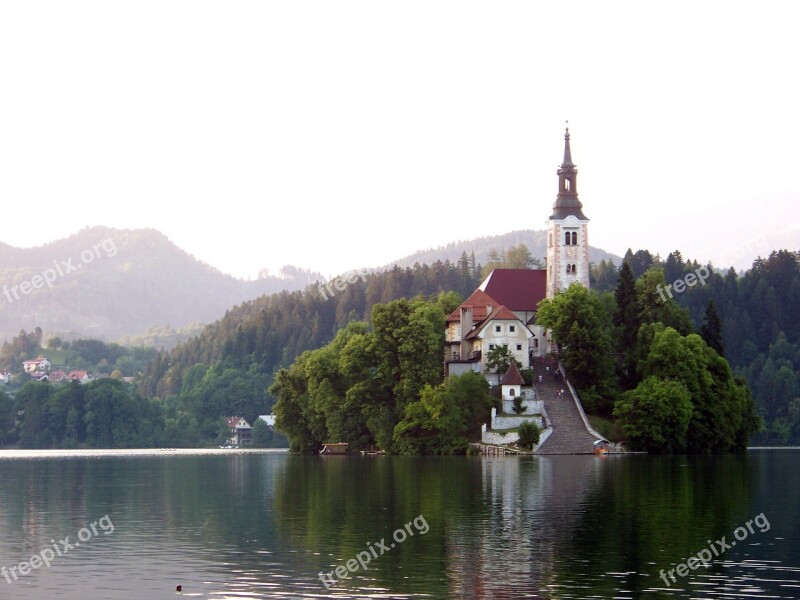 Lake Bled Slovenia Karawanken Jumbo Alpine Hiking