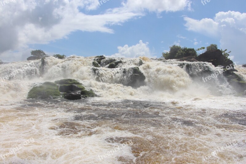 Puerto Ordaz Venezuela Port-ordaz Waterfall The Drizzle