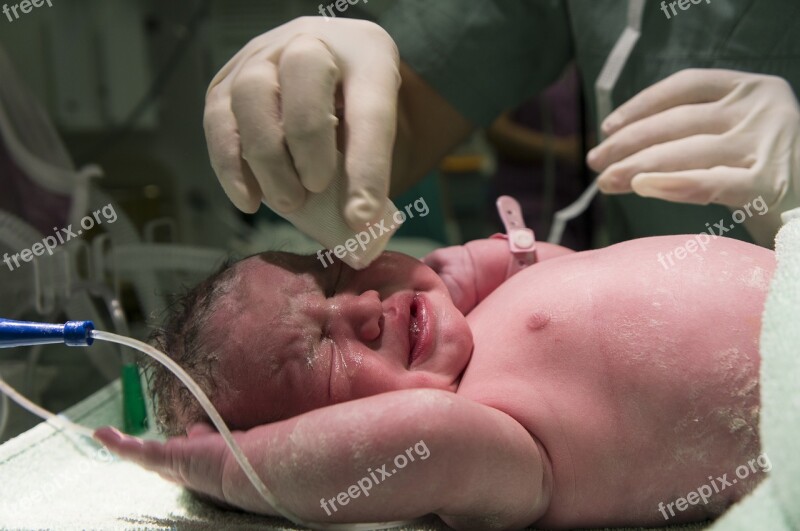 Baby Birth People Child Newborn