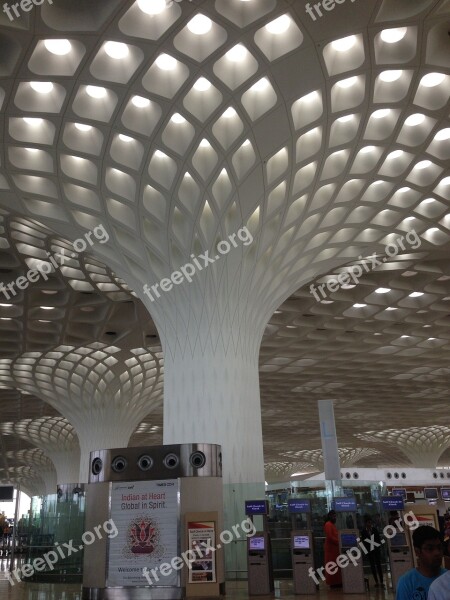 International Airport Mumbai Architecture Free Photos