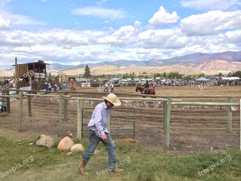 Cowboy Rodeo Winthrop Western Wild