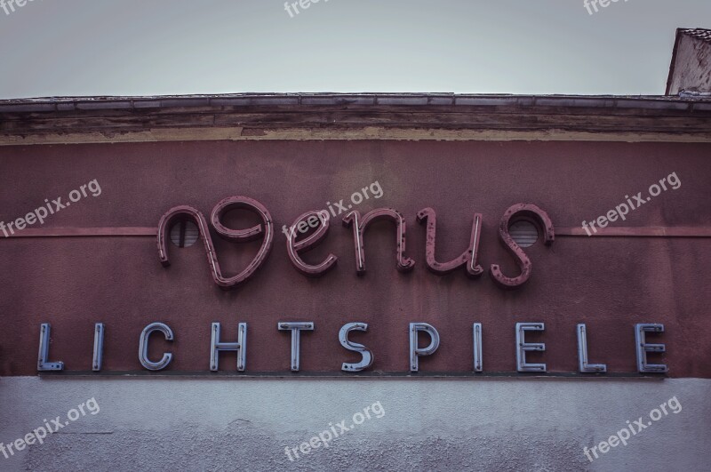 Venus Lichtspiel Cinema House Facade Beelitz