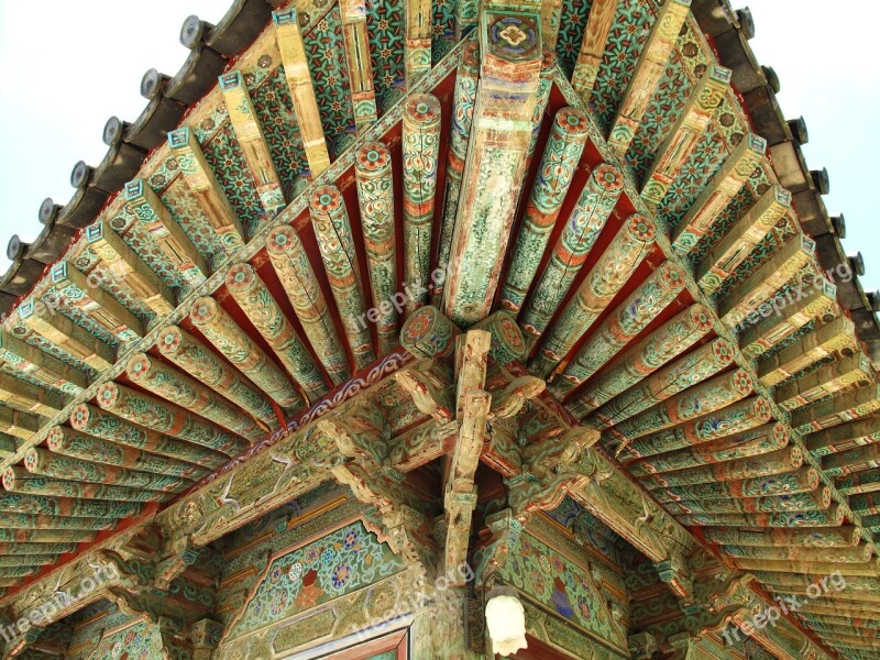 Republic Of Korea The Bulguksa Temple Traditional Traditional Temples Section