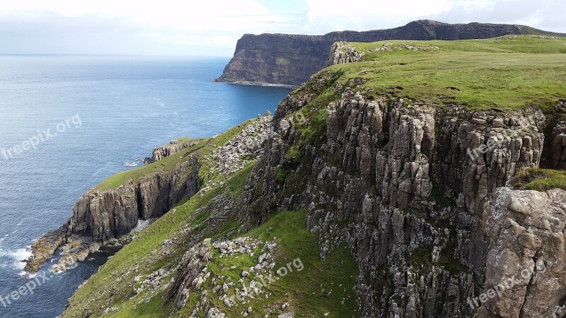 Point Scottish Scotland Rocky Skye