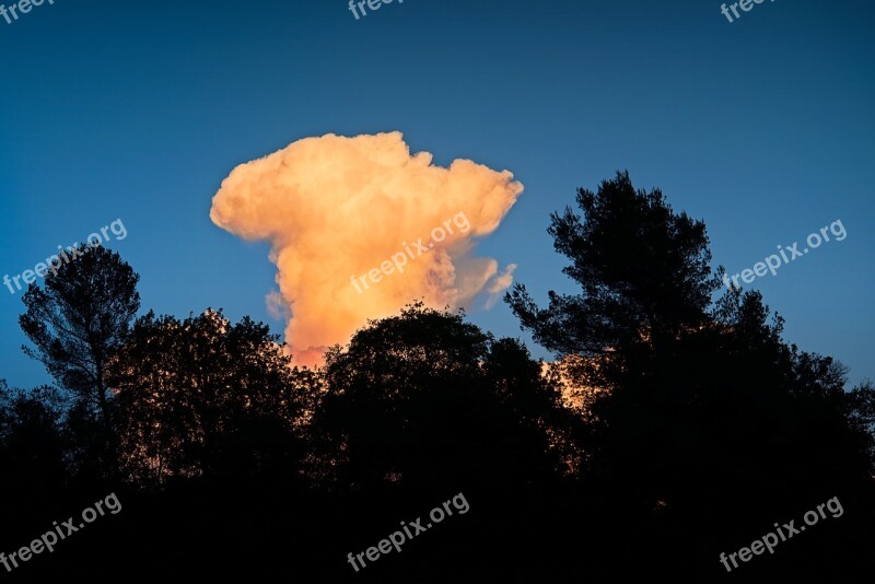 Sky Cloud Sunset Cumulus Twilight