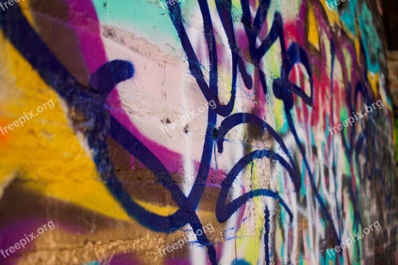 Graffiti Colors Paint Art Colorful