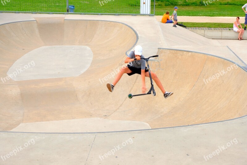 Kickboard Stunt Skater Roller Roll