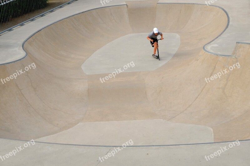 Kickboard Stunt Skater Roller Roll