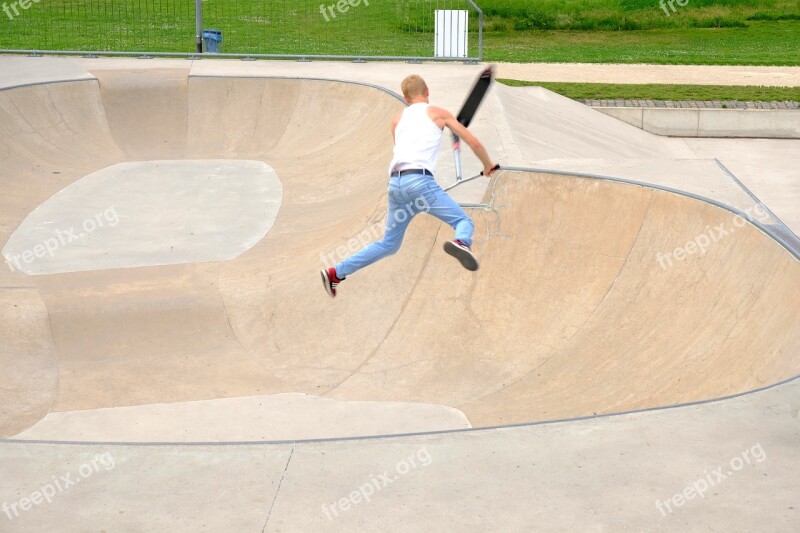 Kickboard Stunt Skater Roller Roll