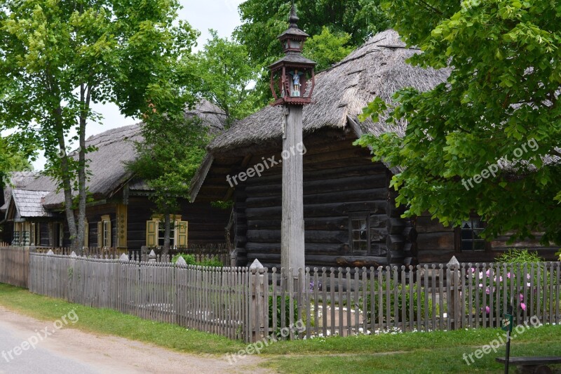 Open Air Museum Architecture Lithuania Rumsiskes Countryside