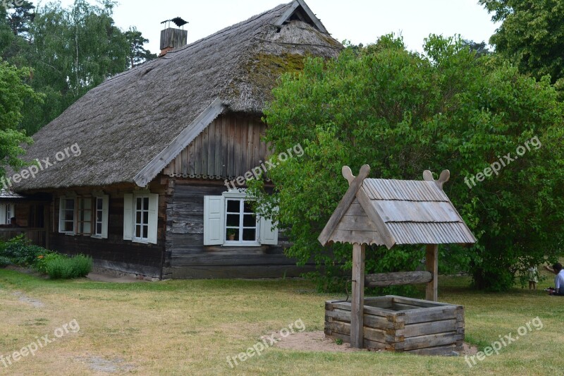 Open Air Museum Architecture Lithuania Rumsiskes Countryside