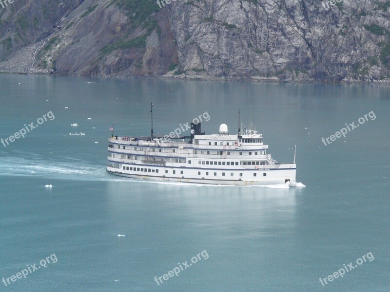 Glacier Bay Alaska Ferry Free Photos