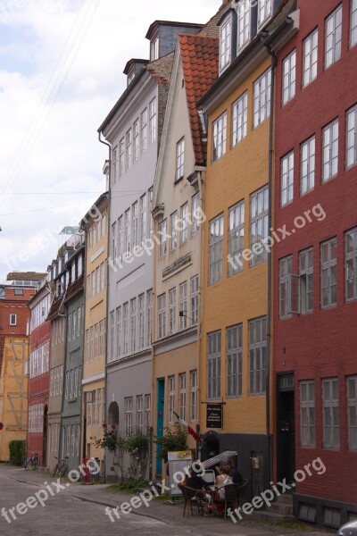 Street Copenhagen Christianshavn Denmark Houses