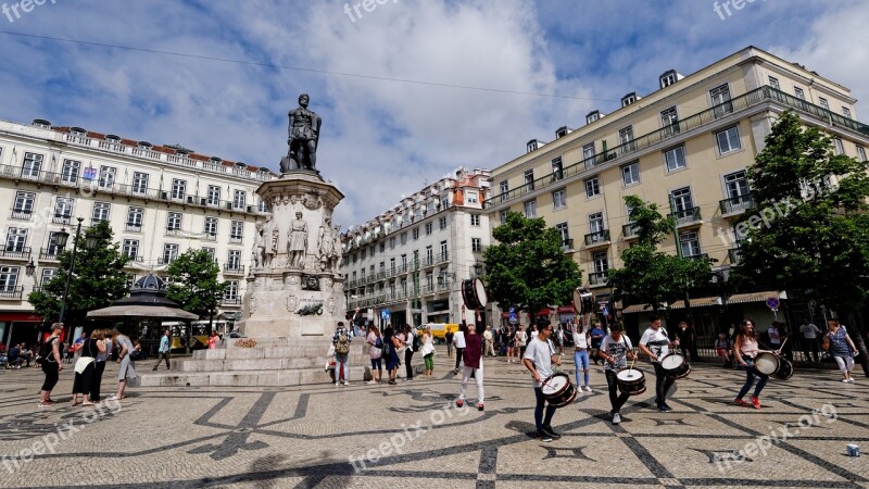 Lisbon Portugal Space Kiosk Historic Center