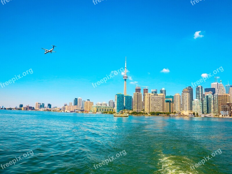 Toronto Canada City Tourism View