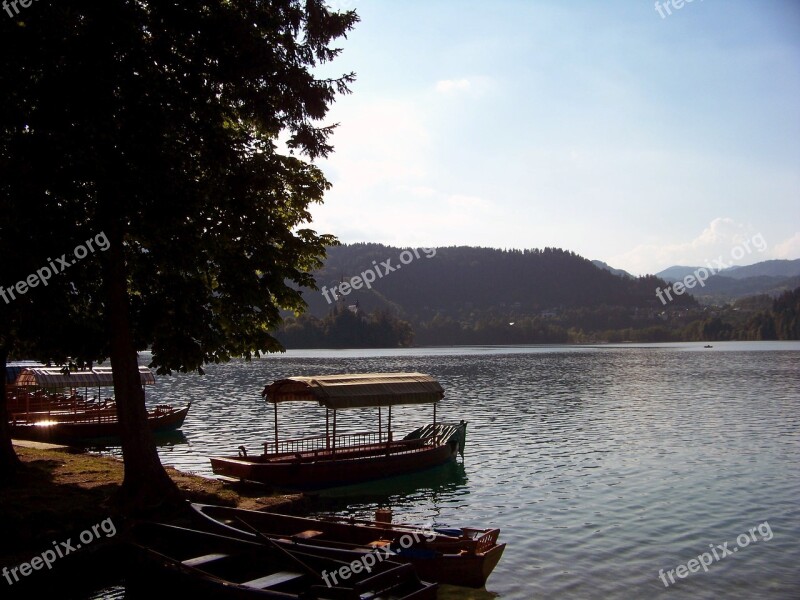 Lake Bled Karawanken Slovenia Alpine Hiking Trekking