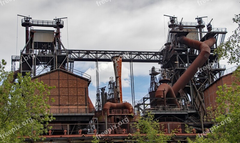 Duisburg Industrial Park Industry Landscape Park Ruhr Area