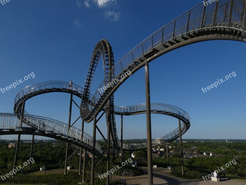 Tiger And Turtle Stairs Sculpture Roller Coaster Looping