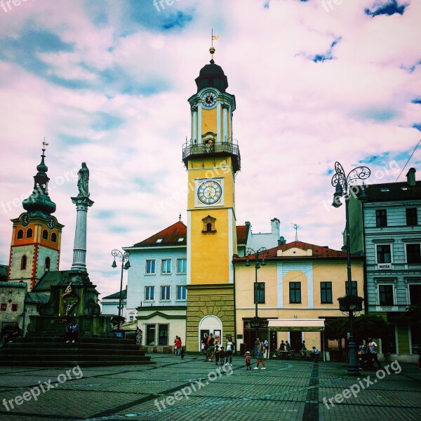 City Slovakia Tower Sky Square