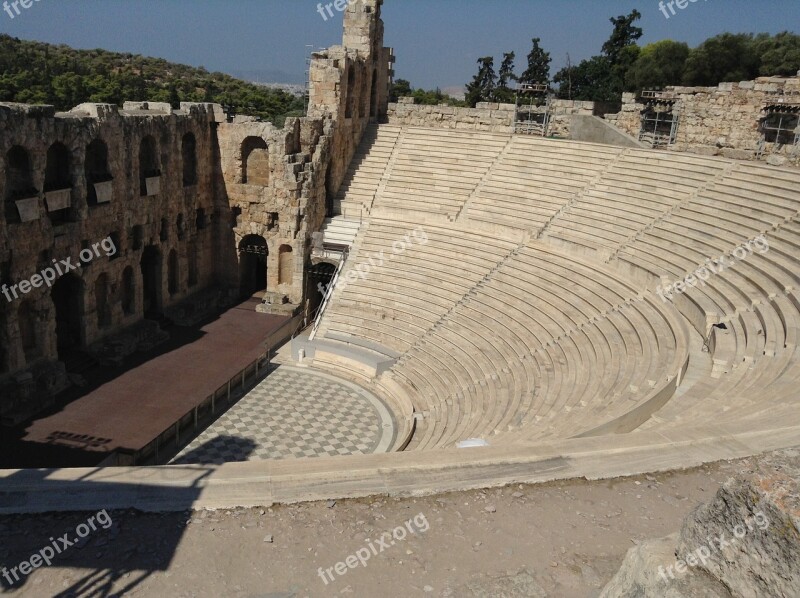 Acropolis Greece Athens Free Photos