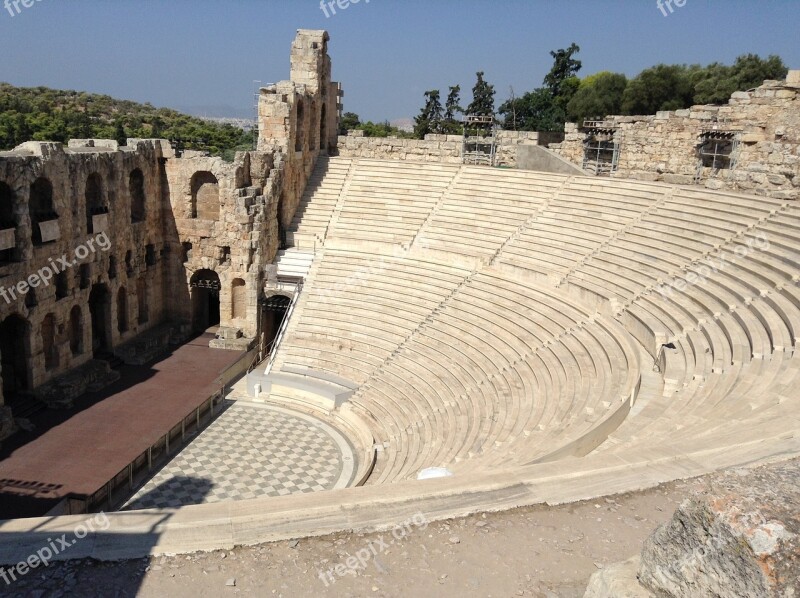 Acropolis Greece Athens Free Photos