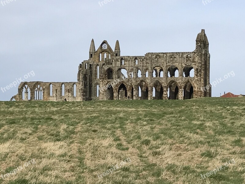 Whitby Abbey Abbey Whitby Yorkshire Free Photos